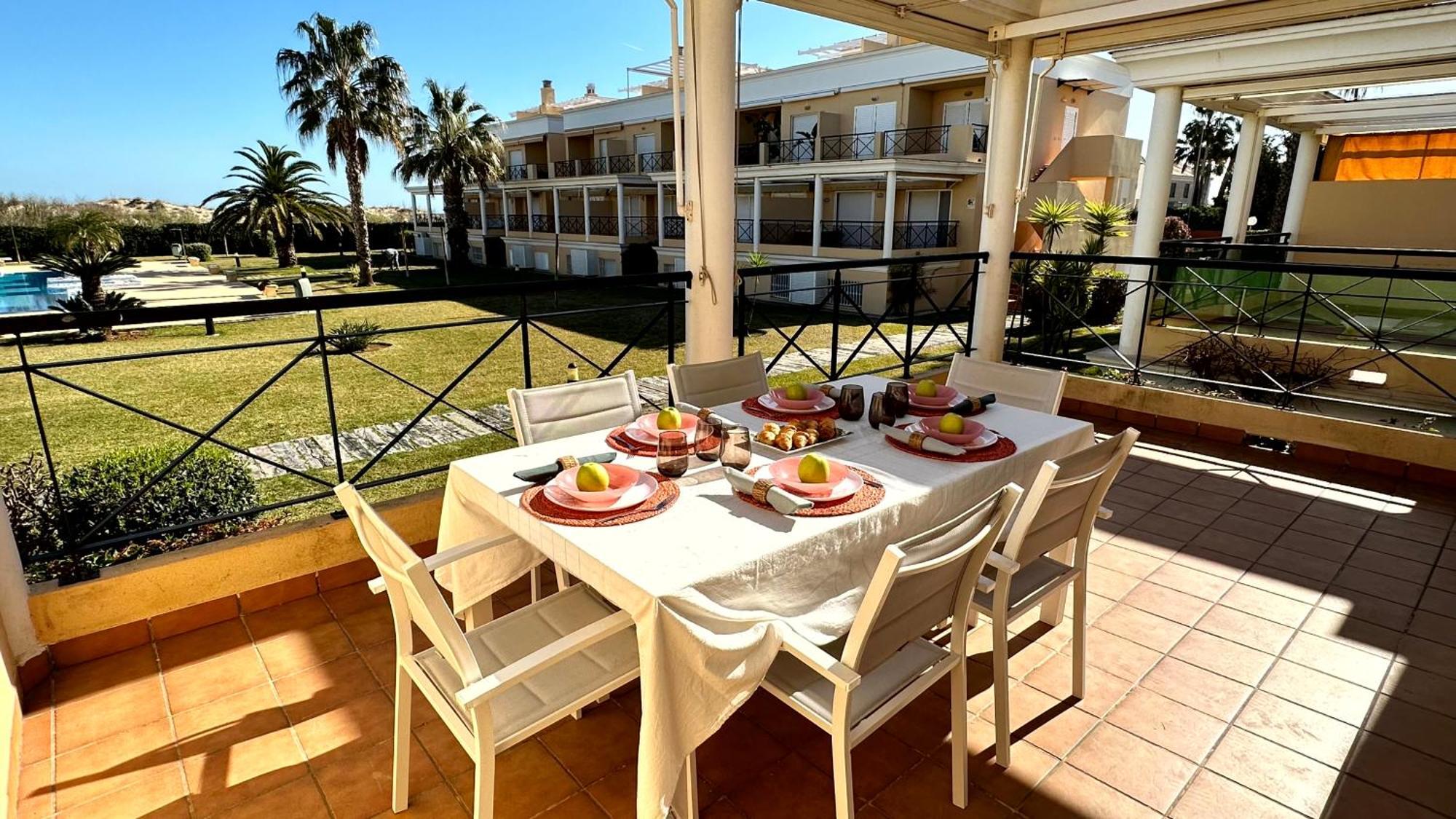 Casas Del Mar - Oliva Nova - Primera Linea De Playa エクステリア 写真